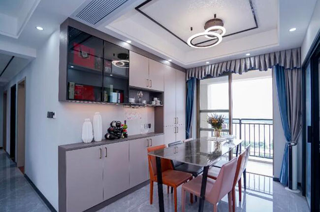 凱旋灣花園142㎡，體現(xiàn)大平層的高級設(shè)計(jì)感